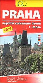 Praha-Největší zobrazené území 2011