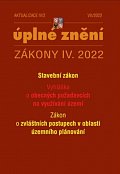 Aktualizace IV/2 2022 Stavební zákon, územní plánování