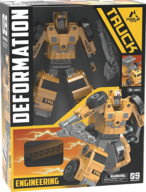 Transformer truck auto - robot