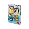 Disney Princezny a kamarádi: puzzle 4x54 dílků