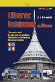 Liberec a Jablonec n. N - plán měst a okolí 1:10 000
