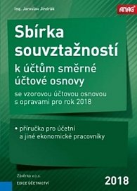 Sbírka souvztažností k účtům směrné účtové osnovy se vzorovou účtovou osnovou s opravami pro r. 2018