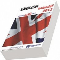 Kalendář stolní  2012 - Anglicky každý den, 12,3 x 15,7 cm
