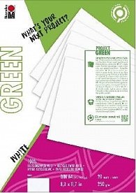 Marabu Green Sada papírů A4 White recykl