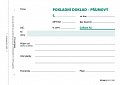 Příjmový doklad jedn., s DPH, A6, 100 l., NCR