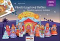Vánoční papírový BETLÉM - Jednoduchá vystřihovánka