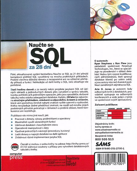 Náhled Naučte se SQL za 28 dní