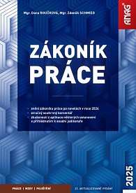 ANAG Zákoník práce po novele k 1. 1. 2025 – sešit