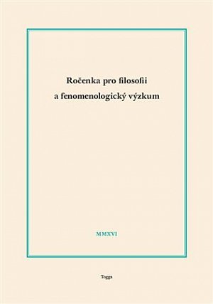 Ročenka pro filosofii a fenomenologický výzkum 2016