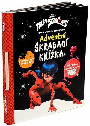 Kouzelná Beruška a Černý Kocour - Adventní škrabací knížka