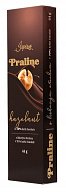 ISPIRITI PRALINE s lískovým ořechem v 70% hořké čokoládě 44g