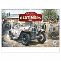 Kalendář 2026 nástěnný: Oldtimers - Václav Zapadlík, 64 x 42 cm