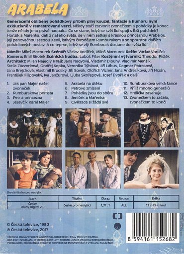 Náhled Arabela (remastrovaná verze) - 2 DVD