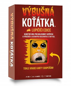 Výbušná koťátka: Lupičiči - karetní hra