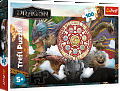 Puzzle 100 dílků Draci v akci