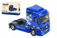 Stavebnice Monti System MS 53.1 Actros L (modrý) 1:48 v krabici 22x15x6cm