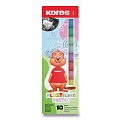 Kores Plastelína Pastel (modelína), 10 pastelových barev po 20 g