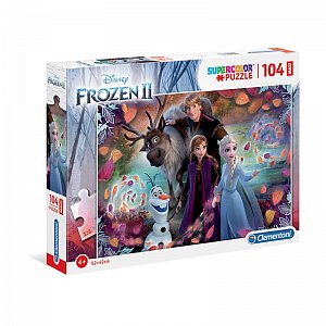 Clementoni Puzzle Maxi Frozen 2 / 104 dílků, 1.  vydání