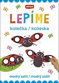 Lepíme kolečka / kolieska - modrý sešit / modrý zošit