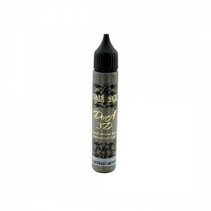 Metalická kontura a 3D barva Cadence Dora - antracit / 25 ml