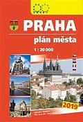 Praha - knižní plán města 2019 / 1:20 000