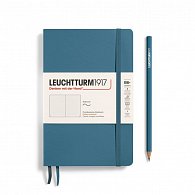 Leuchtturm1917 Zápisník Stone Blue Softcover B6+ tečkovaný