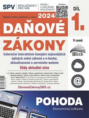 Daňové zákony 2024 (Díl 1.)