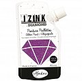 Diamantová barva IZINK Diamond - fialová, 80 ml