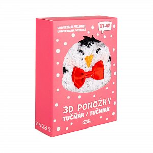 3D ponožky - Tučňák