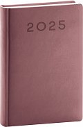 NOTIQUE Denní diář Aprint Neo 2025, růžový, 15 x 21 cm