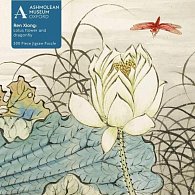 Adult Jigsaw Puzzle. Ashmolean, Ren Xiong: Lotus Flower and Dragonfly (500 piece jigsaw)