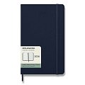 Diář Moleskine 2026 - tvrdé desky, L, týdenní, modrý
