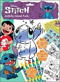 Stitch Kniha aktivit s pastelkami