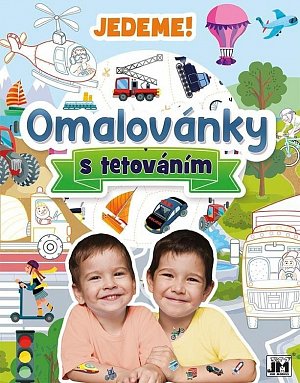 Jedeme - Omalovánky s tetováním