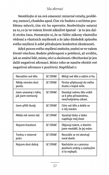 Náhled 21 dní mistrovských afirmací