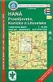 Haná Prostějovsko, Konicko /KČT 51 1:50T Turistická mapa