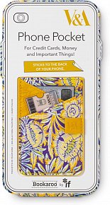 V&A Bookaroo Phone Pocket - Morris Tulip & Willow