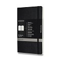 Zápisník Moleskine Professional - měkké desky, L - černý