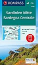 Sardinien Mitte, Sardegna Centrale 1:50 000 / turistická mapa KOMPASS 2498