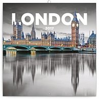 Kalendář poznámkový 2017 - Londýn