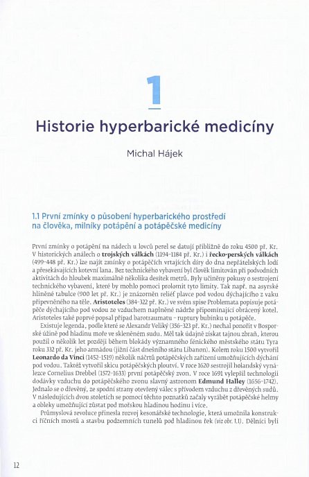 Náhled Hyperbarická medicína