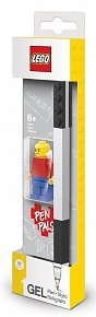 LEGO Gelové pero s minifigurkou - černé