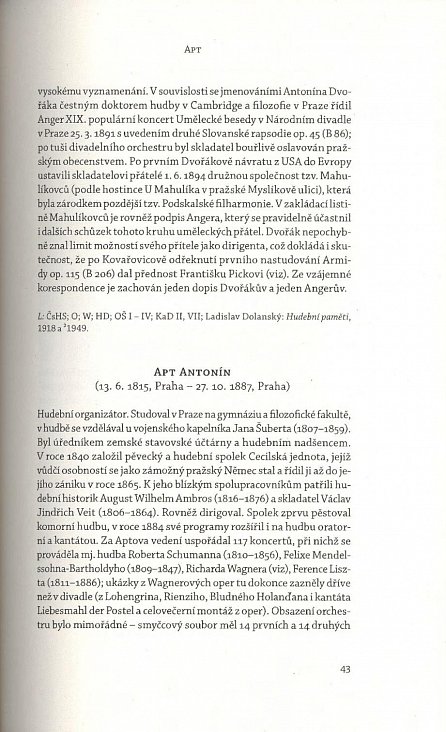 Náhled Antonín Dvořák - Reflexe osobnosti a díla. Lexikon osob