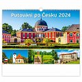 Kalendář nástěnný 2024 - Putování po Česku