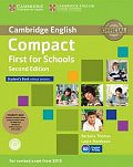 Compact First for Schools Student´s Pack (Student´s Book without Answers with CD-ROM, Workbook without Answers with Audio),2nd