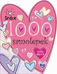 1000 samolepek - Srdce