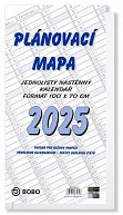 Plánovaná roční mapa 2025 - nástěnný kalendář