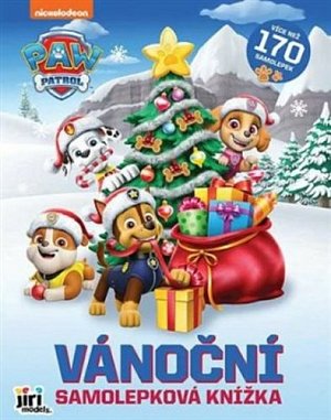 Tlapková Patrola - Vánoční samolepková knížka