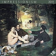 Kalendář 2011 - Impresionismus (30x60) nástěnný poznámkový