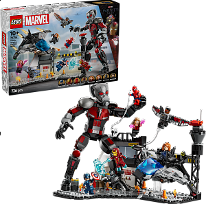 LEGO® Marvel 76314 Akční bitva – Captain America: Občanská válka